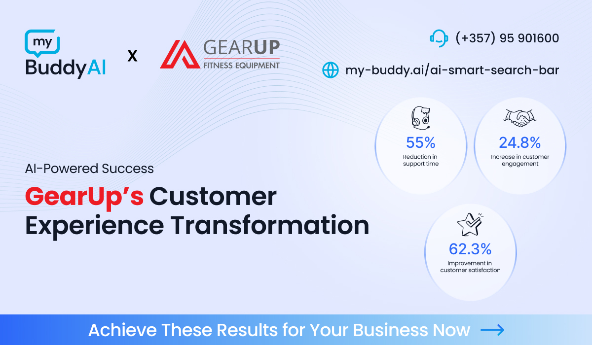 How GearUp Boosted Sales & Engagement with MyBuddy’s AI